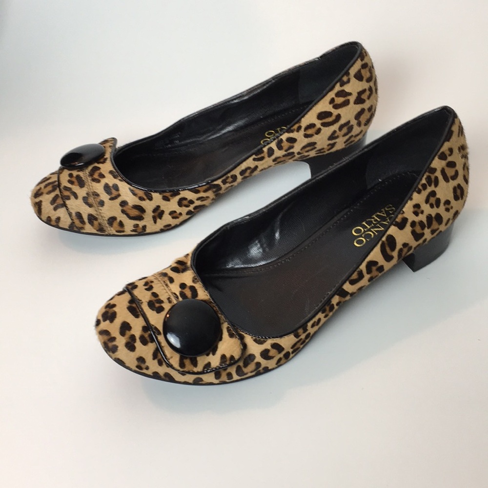 Franco Sarto Leopard Print Shoes